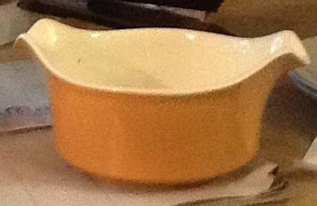 Chicken and Rice Gravy Boat