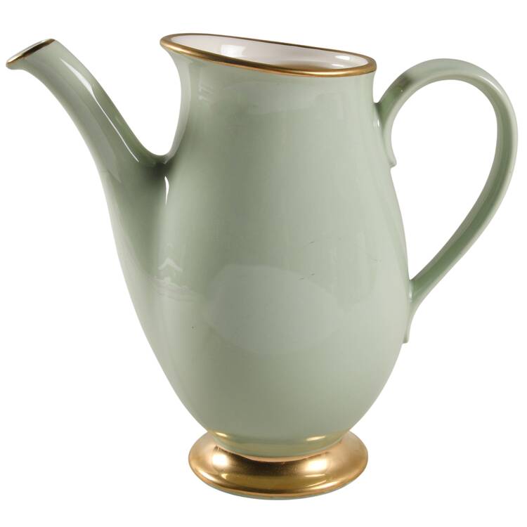 Classic Heritage Celadon Green Coffee Pot No Lid