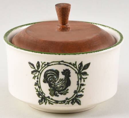 Country Store Sugar Bowl & Lid