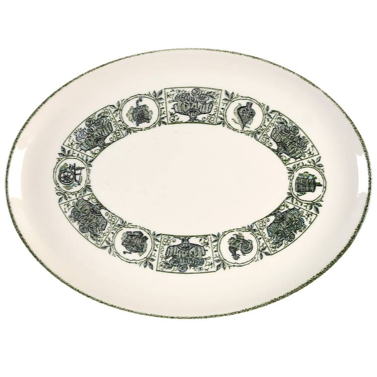 Country Store 13" Oval Serving Platter