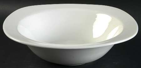 Conversation White 9" Round Vegetable Bowl