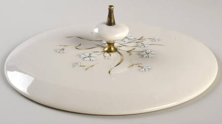 Dianthus Lid for Round Vegetable