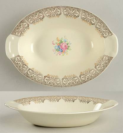 Diana (No Trim) 9" Oval Vegetable Bowl