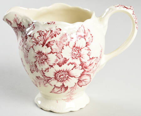 Dogwood Pink (Fairway, Cream Bkgd) Creamer