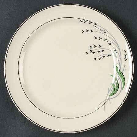 Green Wheat Bread & Butter Plate
