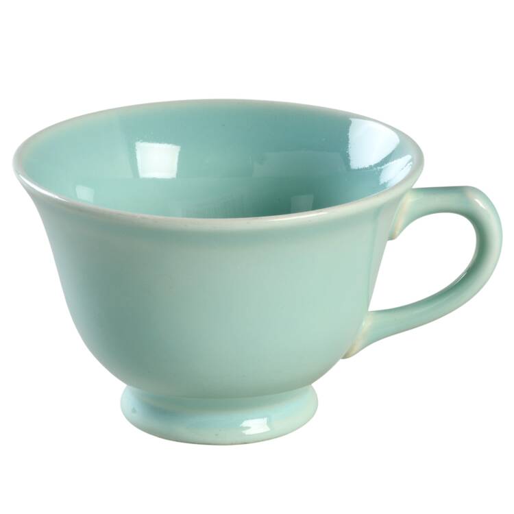 Luray Pastels Surf Green Footed Cup