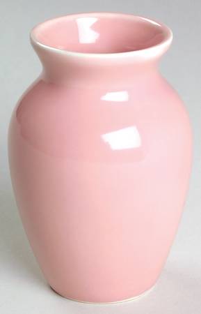 Luray Pastels Sharon Pink Urn Bud Vase