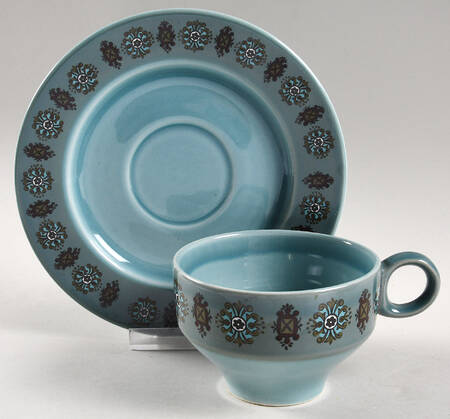 Matador Flat Cup & Saucer Set