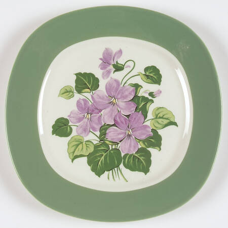 Marsh Violet Salad Plate
