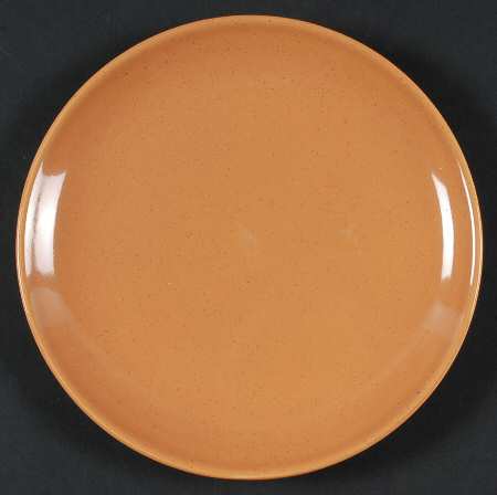 Pebbleford Burnt Orange Bread & Butter Plate
