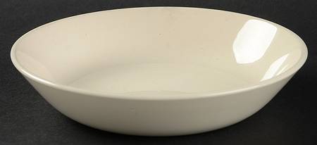 Pebbleford White Coupe Cereal Bowl