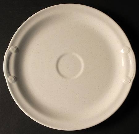 Pebbleford White Chip Bowl/Plate for Chip & Dip Set