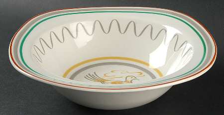 Prairie Chicken 9" Round Vegetable Bowl