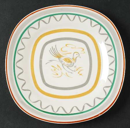 Prairie Chicken Bread & Butter Plate