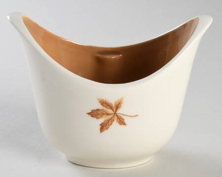 Random Leaves Sugar Bowl No Lid