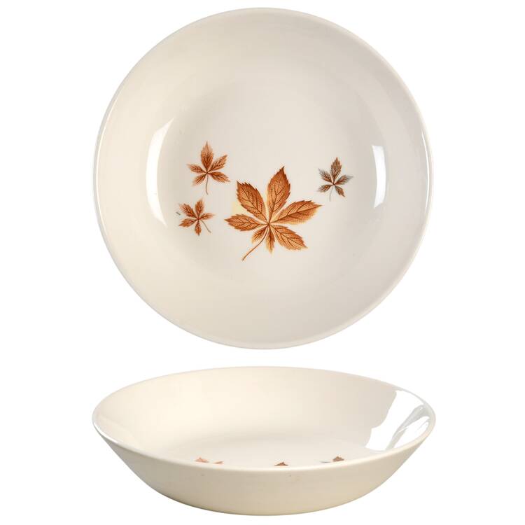 Random Leaves Coupe Cereal Bowl