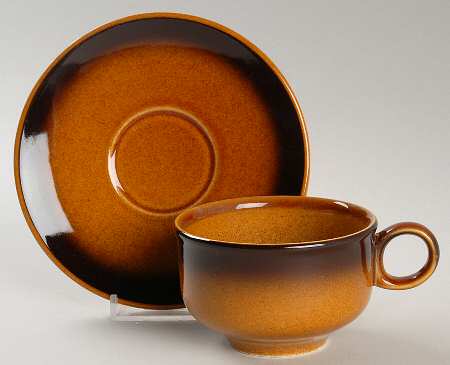 Ranchero Flat Cup & Saucer Set