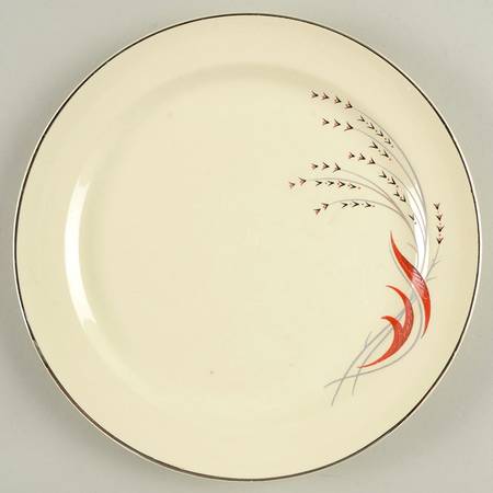Red Wheat Luncheon Plate