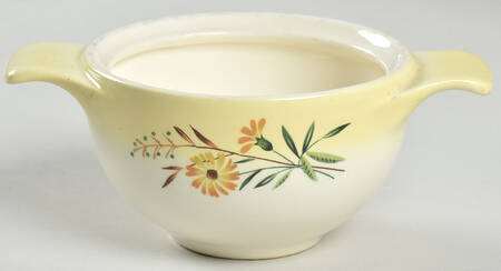 Shasta Daisy Sugar Bowl No Lid