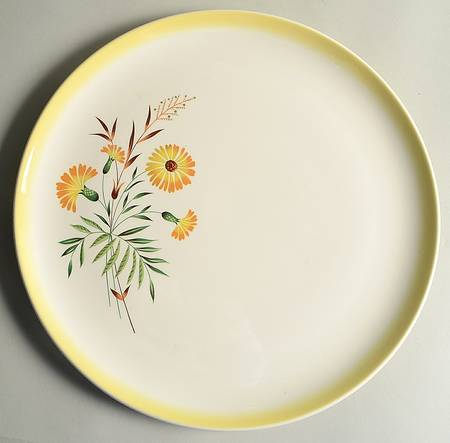 Shasta Daisy 13" Chop Plate (Round Platter)
