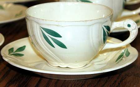 Shepherdess Flat Cup & Saucer Set