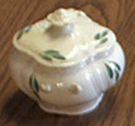 Shepherdess Sugar Bowl & Lid
