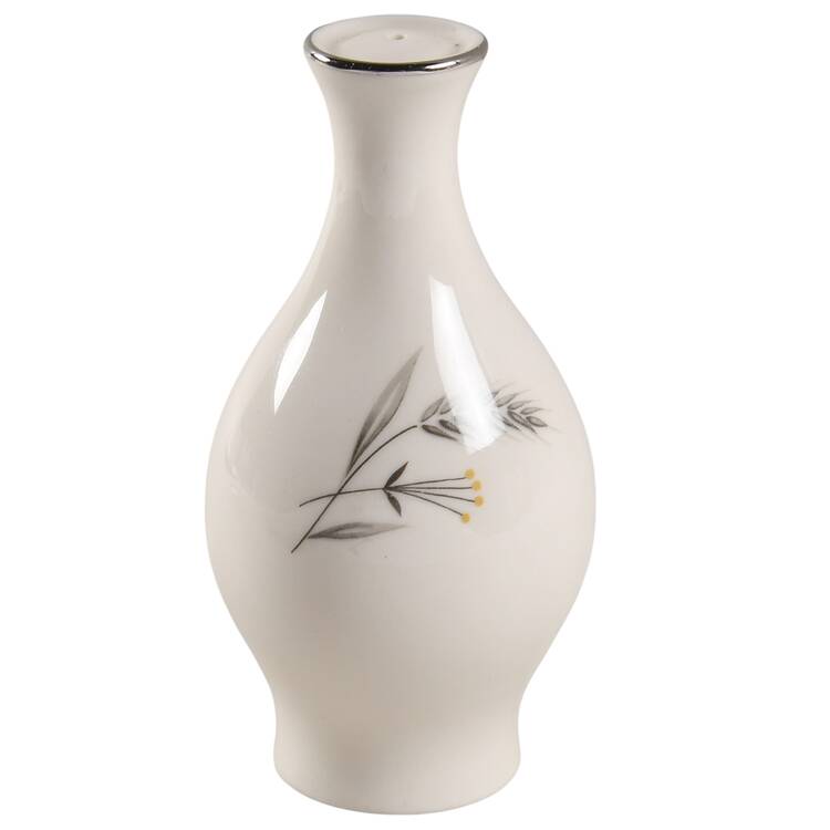 Silver Wheat Pepper Shaker