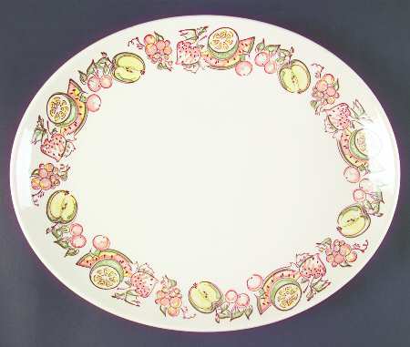 Sweet & Tart 13" Oval Serving Platter