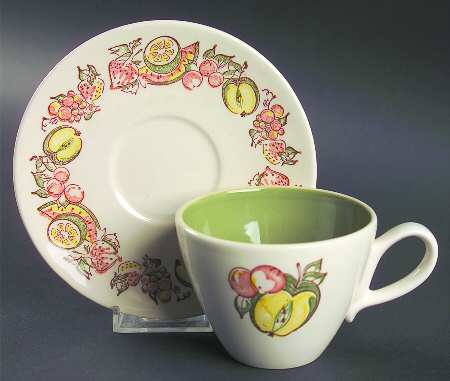 Sweet & Tart Flat Cup & Saucer Set