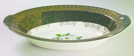 TST116 9" Oval Vegetable Bowl