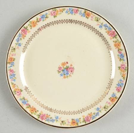 1932 Bread & Butter Plate