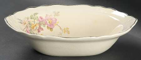 TST126 9" Oval Vegetable Bowl