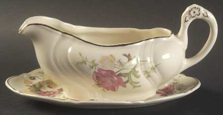 TST128 Gravy Boat & Underplate/Relish