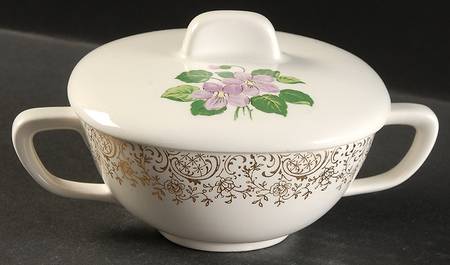 TST132 Sugar Bowl & Lid
