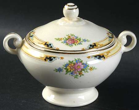 TST134 Sugar Bowl & Lid