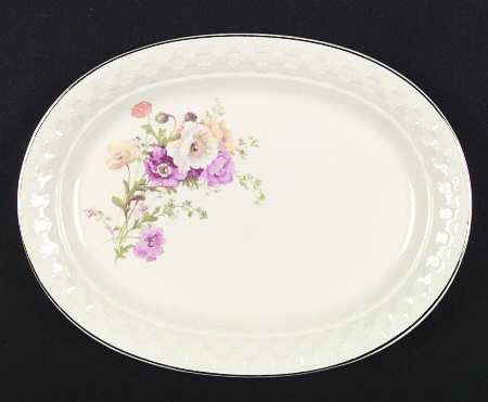 TST14 11" Oval Serving Platter