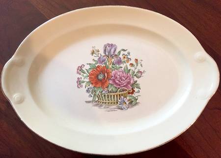 TST174 11" Oval Serving Platter