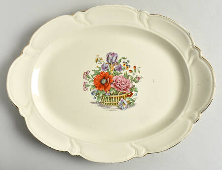 TST174 13" Oval Serving Platter