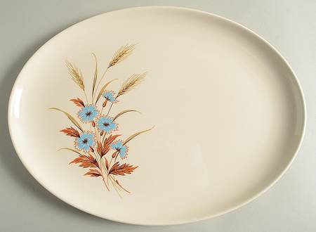 TST184 13" Oval Serving Platter