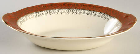 TST206 9" Oval Vegetable Bowl