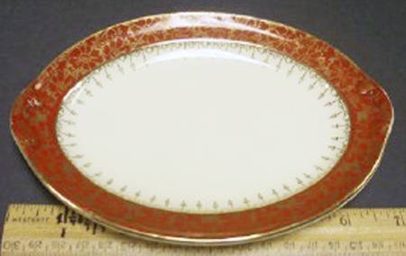 TST206 7" Oval Serving Platter