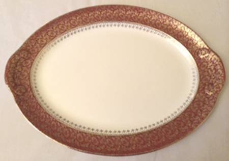 TST206 11" Oval Serving Platter