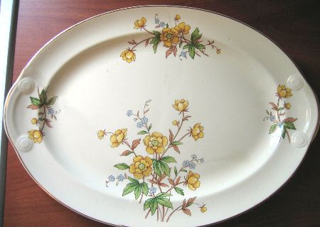TST237 13" Oval Serving Platter
