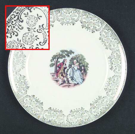 Antoinette Salad Plate