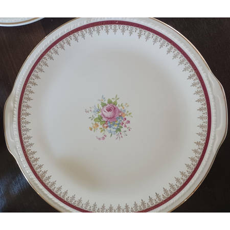 TST246 Handled Cake Plate