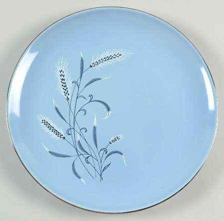 White Wheat Salad Plate