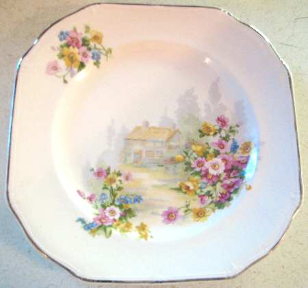 TST255 Square Salad Plate