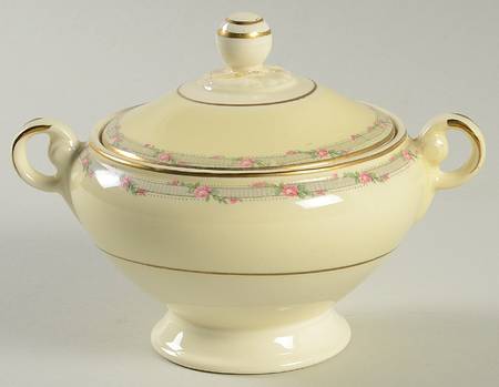 TST257 Sugar Bowl & Lid