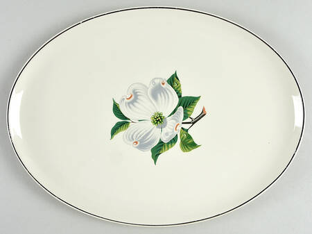 TST258 13" Oval Serving Platter