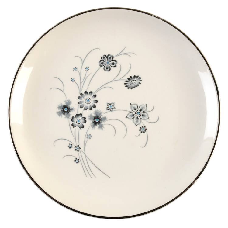 Silver Mist Bread & Butter Plate